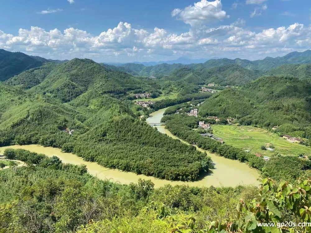 古水河全景