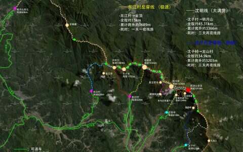 【武功山反穿多路线详解】一次讲清楚武功山所有反穿路线，看看哪条路线适合你！